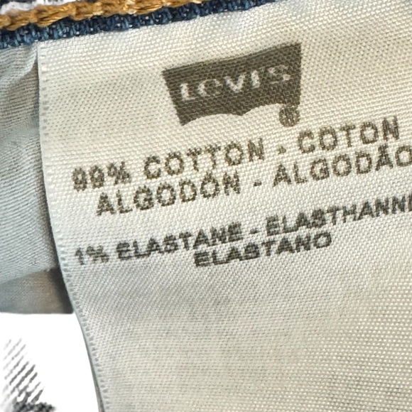 Levi’s 515 Bermuda  Shorts size 12 denim blue - Picture 8 of 12